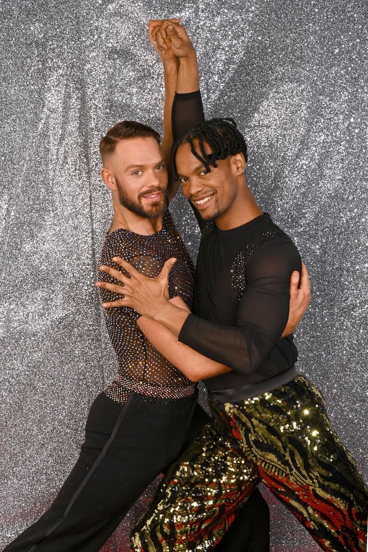 Johannes danced with John Whaite on last year's series of Strictly