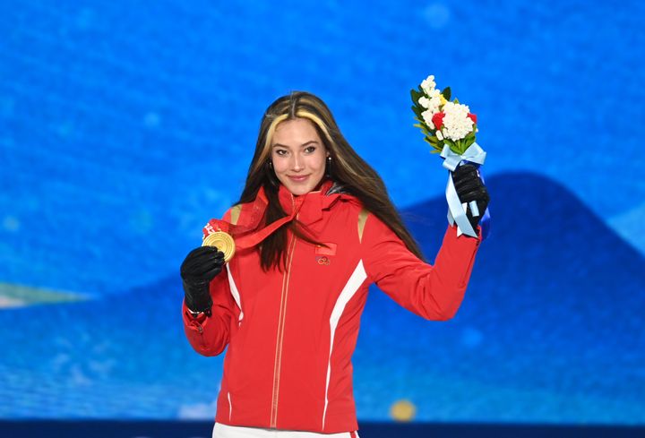 Eileen Gu's global coming-out party ends with 3rd Olympic medal
