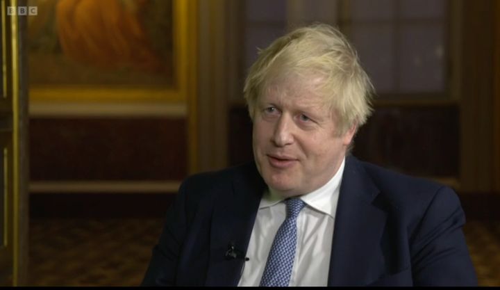 Johnson said there was 'not a jot' he could say about the Met's investigation into alleged Downing Street parties.