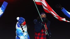 U.S. Star Waves Flag As Most-Decorated Black Athlete Ever At Winter Olympics