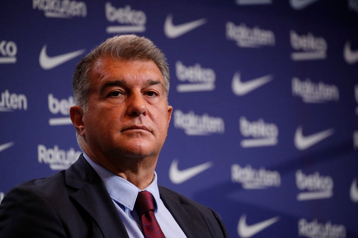 Joan Laporta, presidente del Barcelona.