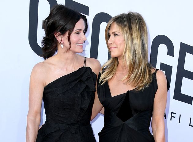 Courteney Cox and Jennifer Aniston