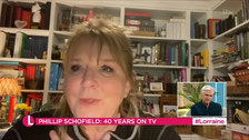 Fern Britton congratulates Phillip Schofield on 40 years in TV Fern Britton congratulates Phillip Schofield on 40 years in TV