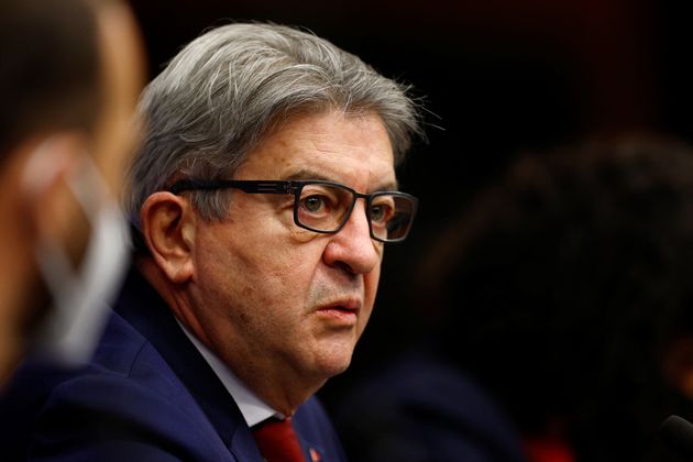 Jean-Luc Mélenchon photographié le 18 janvier au Parlement européen de Strasbourg