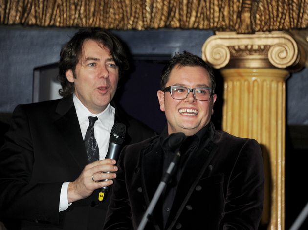 Jonathan Ross and Alan Carr pictured together in 2011