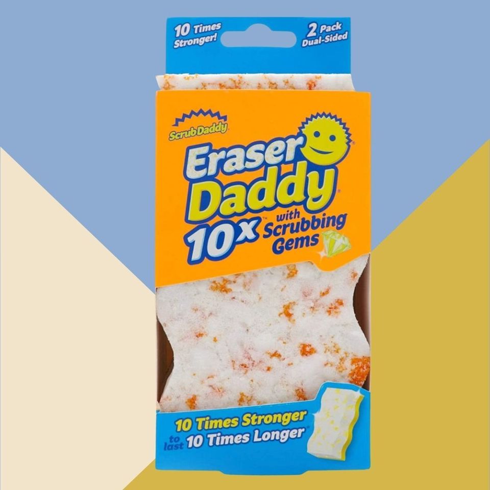 As Is Eraser Daddy 10-Piece Eraser Sponges with Scrubbing Gems