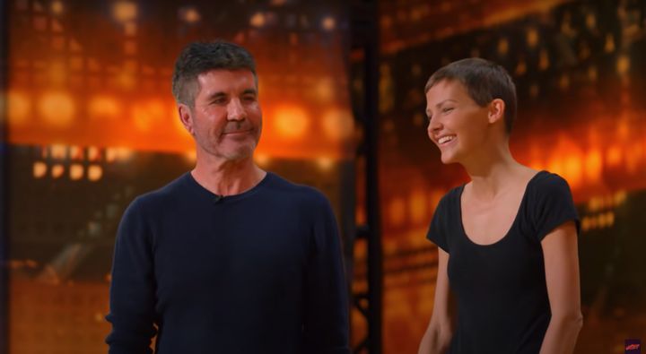The singer was Simon Cowell's Golden Buzzer act on last year's series of America's Got Talent.