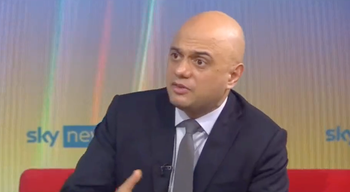 Sajid Javid compared Covid to flu when explaining how the Living With Covid strategy will work