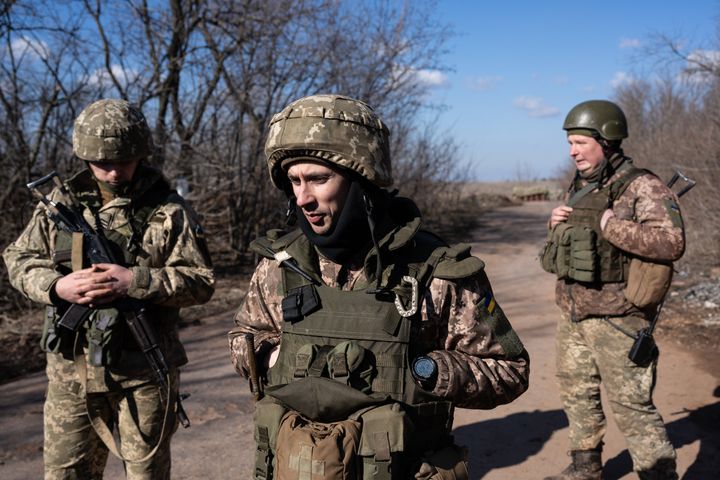 Oυκρανοί στρατιώτες