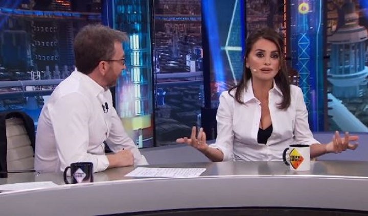 Penélope Cruz, en 'El Hormiguero'.