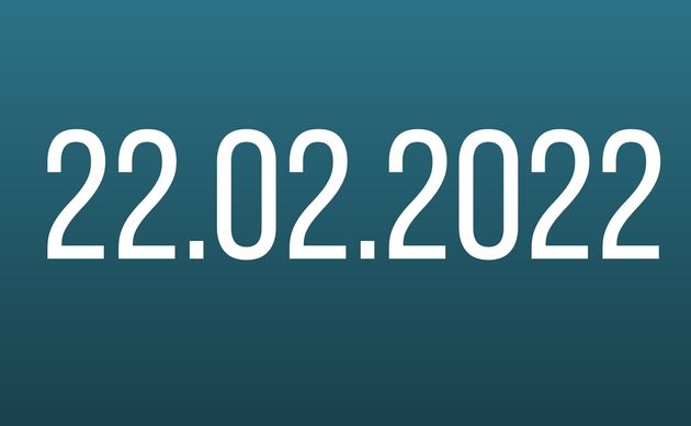 22.02.2022 est un palindrome et un