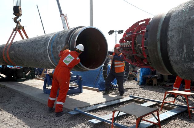 Le gazoduc géant Nord Stream 2, qui doit relier la Russie à l'Allemagne, a été sanctionné par les Allemands...