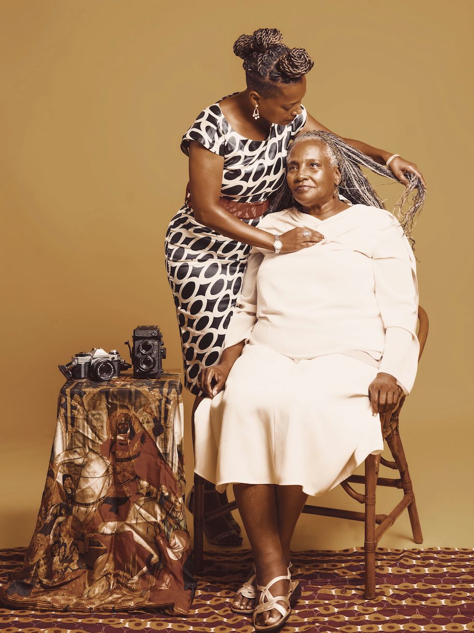 Roxanne and daughter Tanya photographed in West Philadelphia as part of the “Black Woman and Child” series.