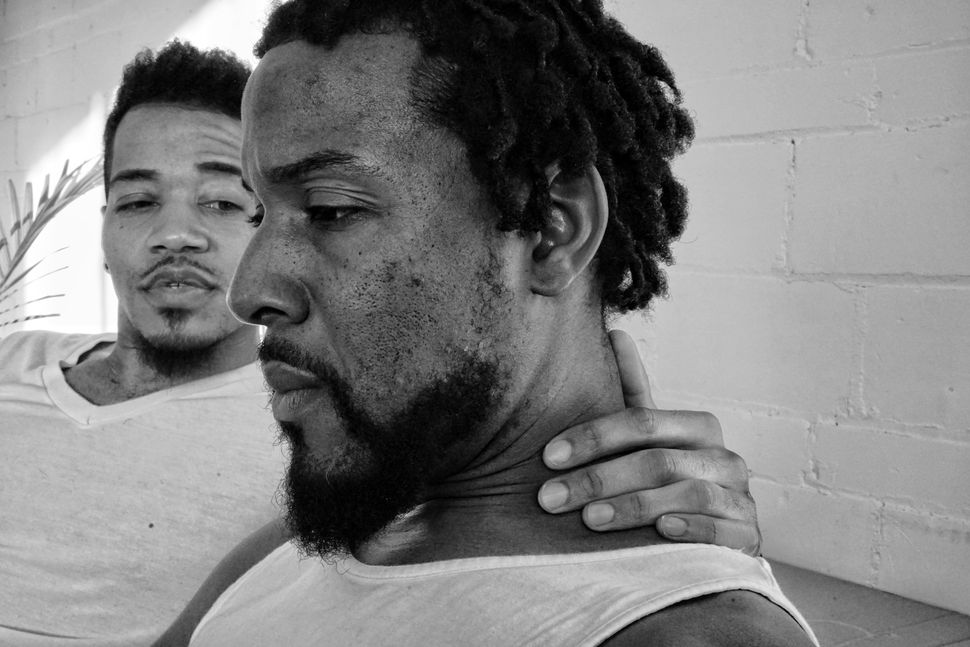Love: Joel and Robert, through a queer framework, explore ideas about love, sexuality and gender within Black communities. St. Louis, 2020.