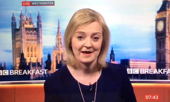 Liz Truss, foreign secretary, tried to explain the Tories' approach to Russian donations