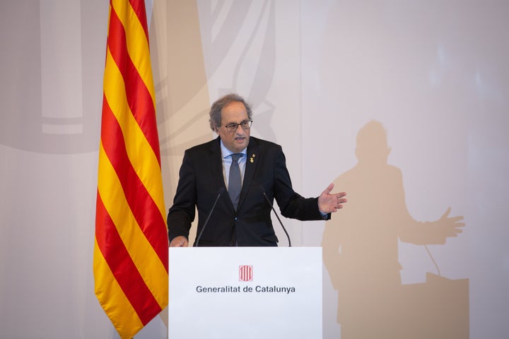 Quim Torra, expresidente de la Generalitat.