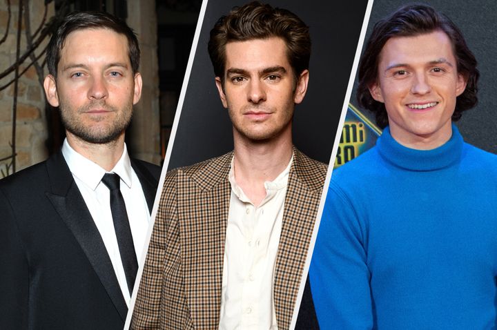 Tobey Maguire, Andrew Garfield and Tom Holland have all played Spider-Man