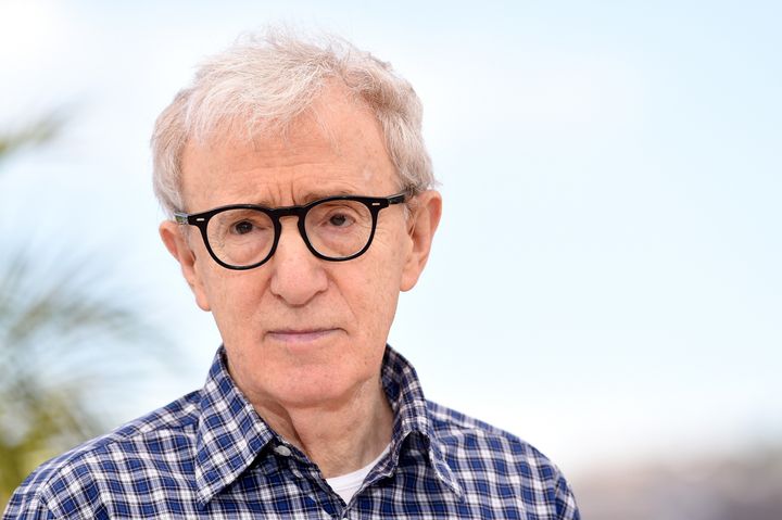 Woody Allen attends a photocall for "Irrational Man" during the 68th annual Cannes Film Festival on May 15, 2015 in Cannes, France. 