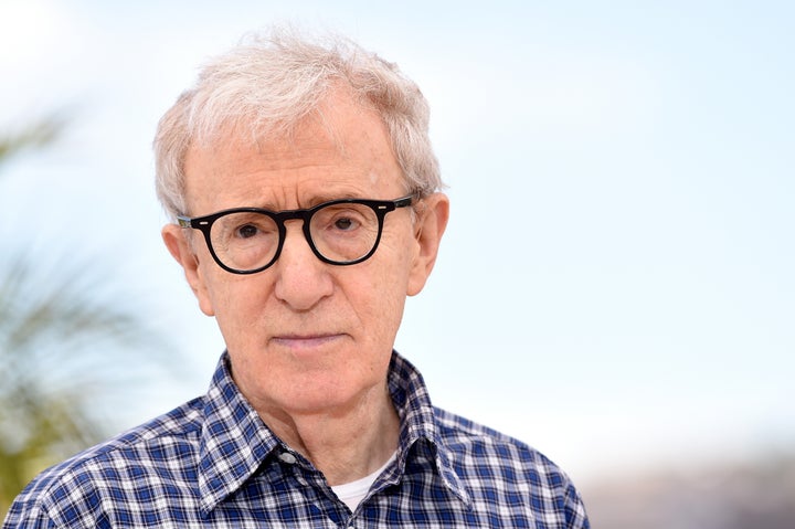 Woody Allen attends a photocall for "Irrational Man" during the 68th annual Cannes Film Festival on May 15, 2015 in Cannes, France.