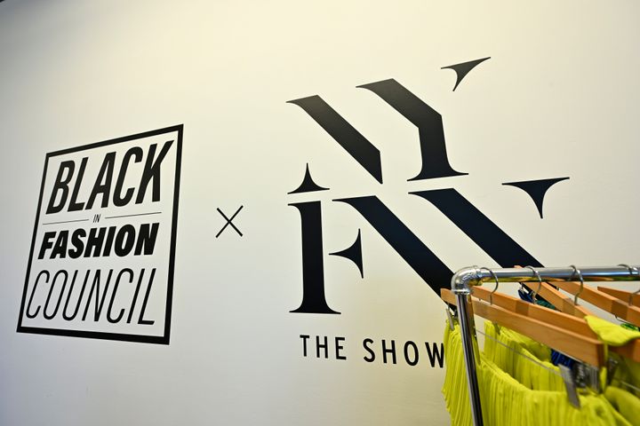 A view of the Black in Fashion Council showcase during New York Fashion Week on Feb.13, 2022, in New York City.