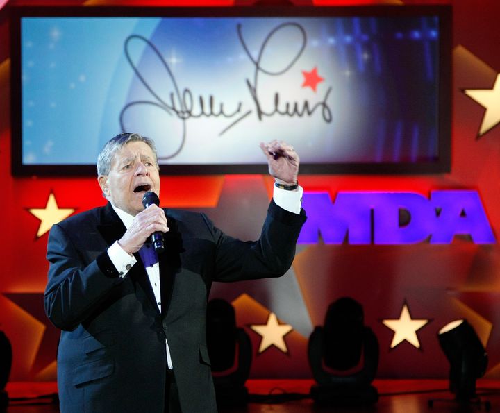 Jerry Lewis in 2009. 