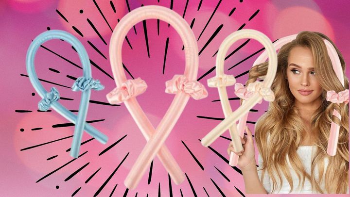 Get long-lasting and bouncy curls even while you sleep with this damage-free curling band.