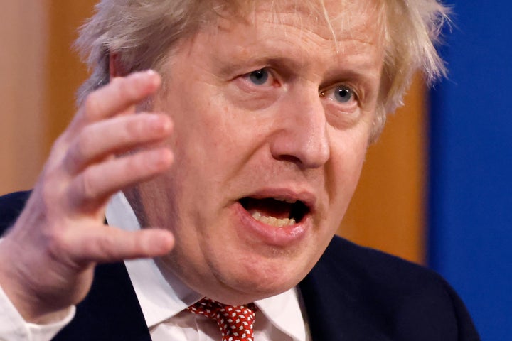 Johnson said Putin had “chosen a path of bloodshed and destruction”. 