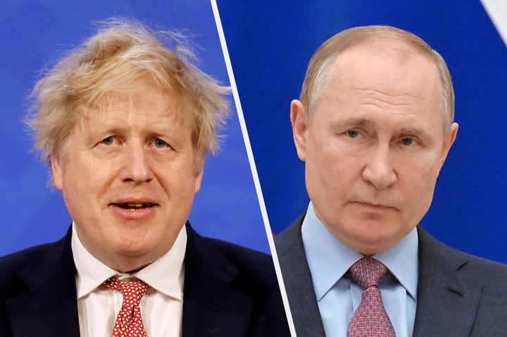 Johnson and Putin