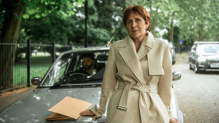 Carolyn (Fiona Shaw) in the final season of "Killing Eve."