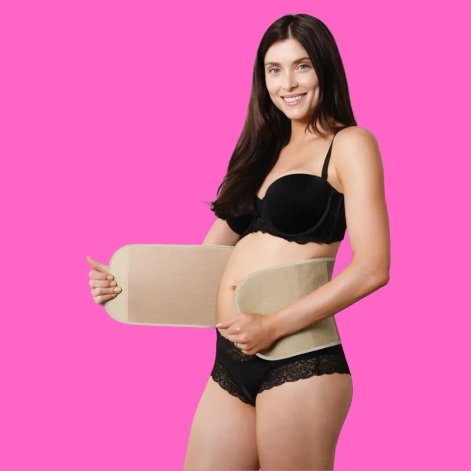 Generic （MINT GREEN）Postpartum Belly Bandage Seamless Bodysuit