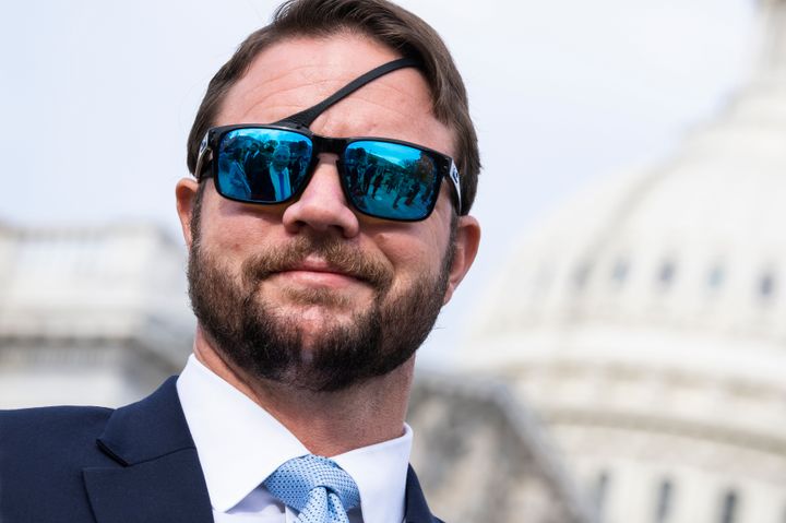 Texas Republicans redrew GOP Rep. Dan Crenshaw's district to make it much safer. But in the process, they opened the conservative former Navy SEAL up to a right-wing challenge in next Tuesday's primary elections.