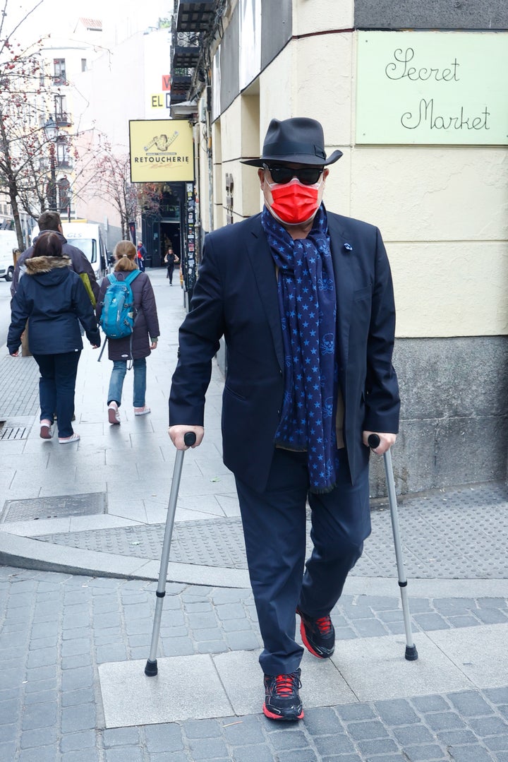 Antonio Resines este jueves en Madrid.