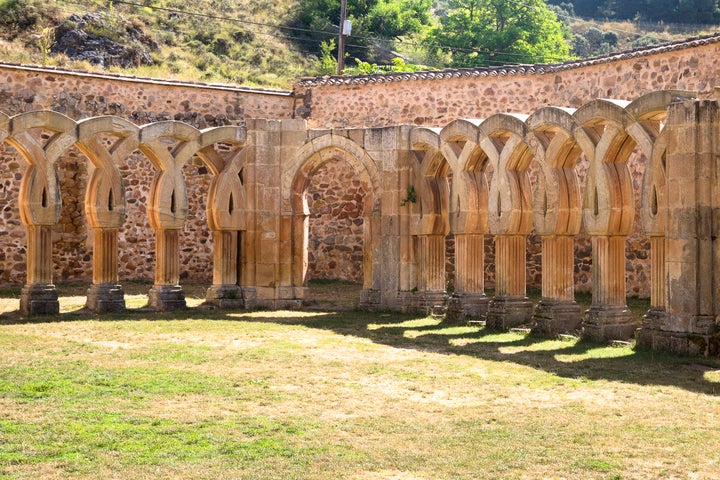 Claustro del monasterio de San Juan de Duero.