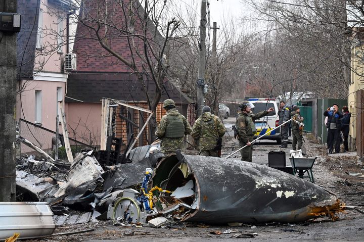 Ουκρανικός στρατός στους δρόμους 