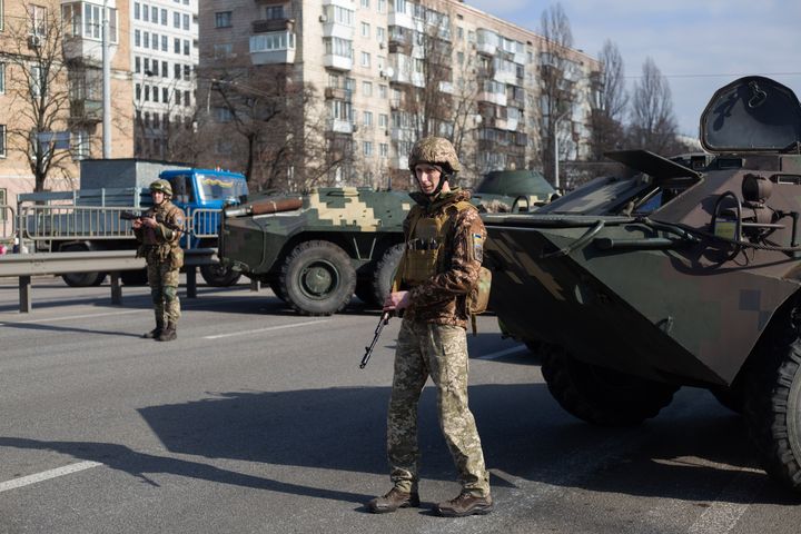 Ουκρανικός στρατός στο Κίεβο 