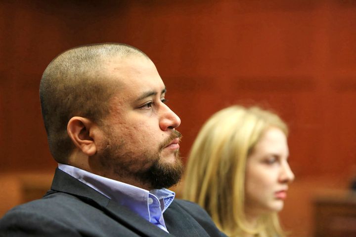 George Zimmerman waits to address the court before the sentencing of Matthew Apperson at the Seminole County Criminal Justice Center on Monday morning, Oct. 17, 2016 in Sanford, Fla. This week Zimmerman informed the Seminole County court he is $2.5 million in debt and has no income. (Jacob Langston/Orlando Sentinel/Tribune News Service via Getty Images)