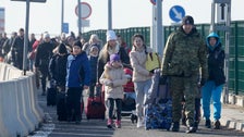  Some 120,000 Ukrainians Flee Largest European Ground War Since WWII