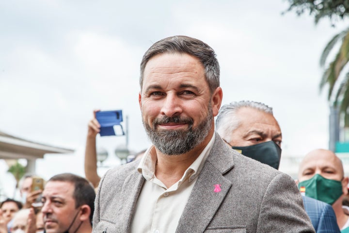 Santiago Abascal, líder del partido de ultraderecha Vox.
