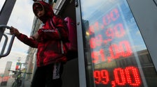 Ruble Dives, Stocks Sink As West Tightens Russia Sanctions Ruble Dives, Stocks Sink As West Tightens Russia Sanctions