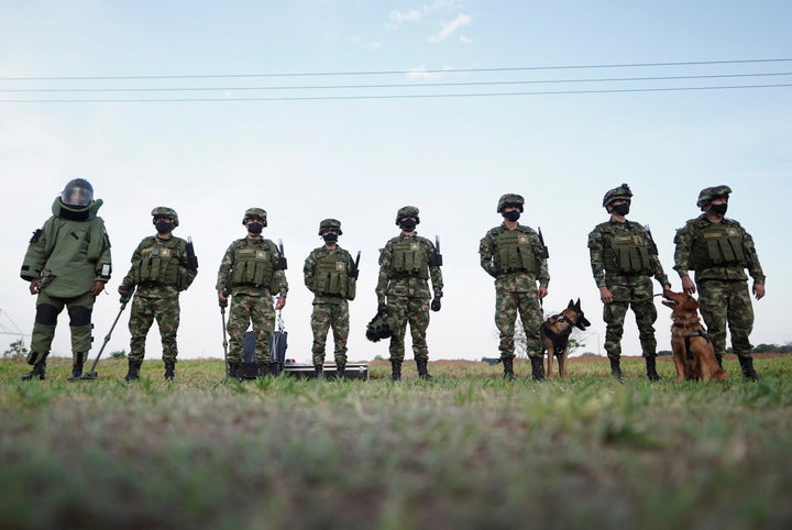 Militares. Imagen de archivo