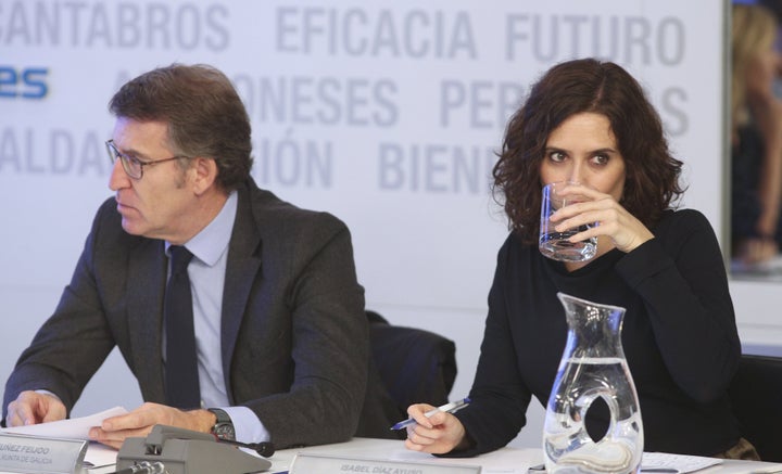 Feijóo y Ayuso