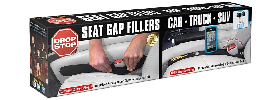 Drop Stop Automotive Car Seat Gap Filler - 1 count