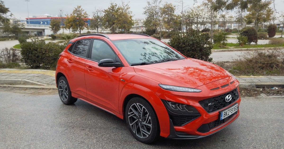 Δοκιμάζουμε την ισχυρή N-Line έκδοση του Hyundai Kona | HuffPost Greece ...