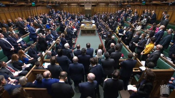 MPs in the House of Commons.