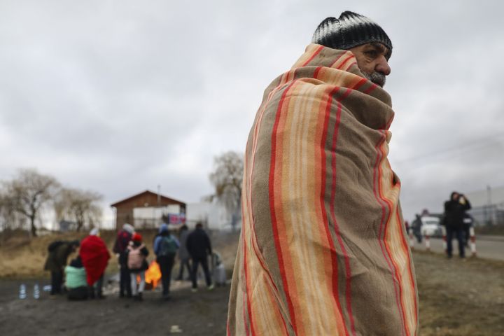 The United Nations estimates that 500,000 people have already fled Ukraine into neighbouring countries.