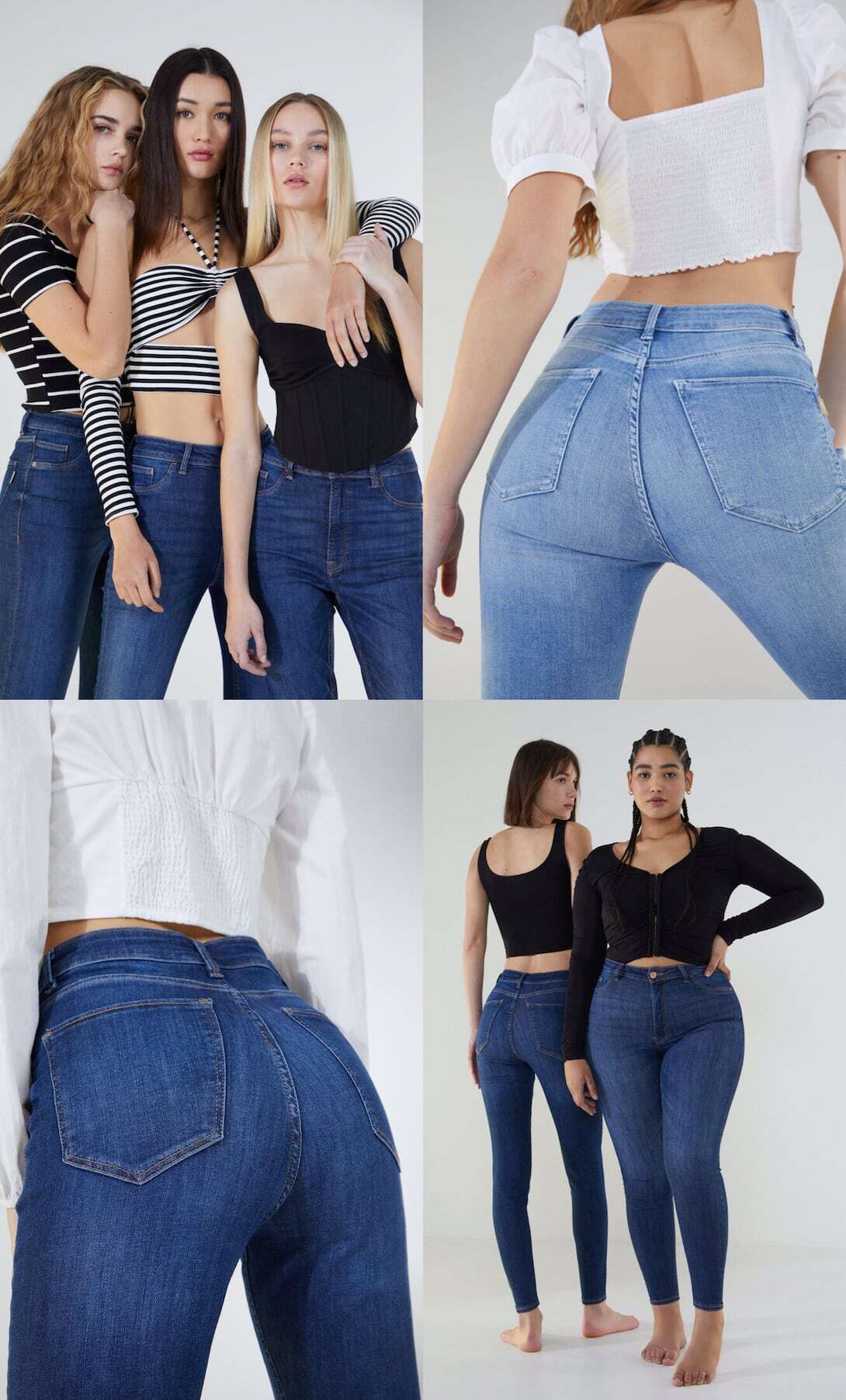 Flechazo por estos pantalones vaqueros con estampado de margaritas de  Stradivarius que ya triunfan en Instagram