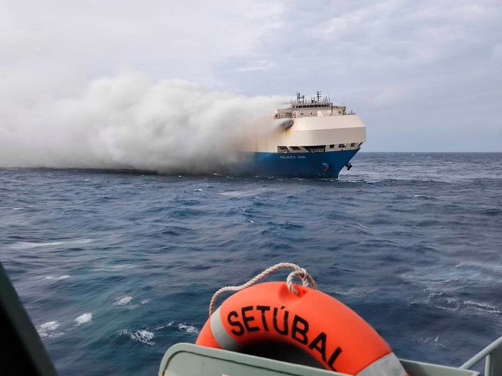 The Felicity Ace sank about 250 miles off Portugal’s Azores Islands as it was being towed.