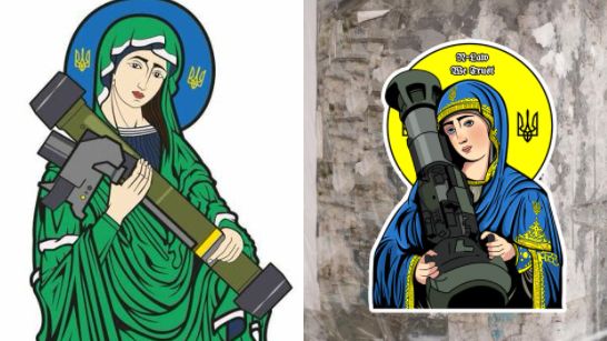 En Ukraine, les armes anti-tank deviennent des mèmes et les symboles de la