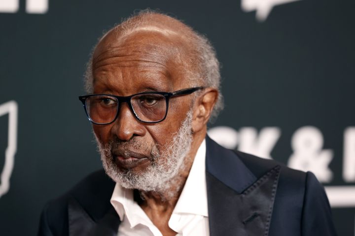 Clarence Avant attends the 36th Annual Rock & Roll Hall Of Fame Induction Ceremony at Rocket Mortgage Fieldhouse on October 30, 2021 in Cleveland, Ohio.