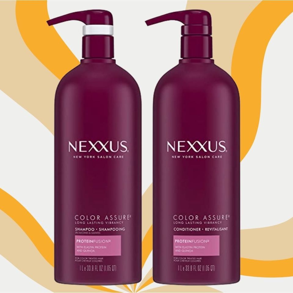 A color-safe, sulfate-free shampoo and conditioner